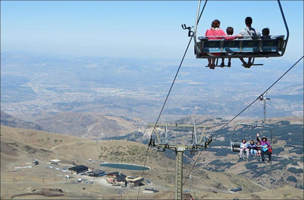 TODOSIERRANEVADA ZONA BAJA - EDIFICIO ATLAS - VISTAS A LA MONTANA - Junto a los Telecabinas Sierra Nevada Exterior foto